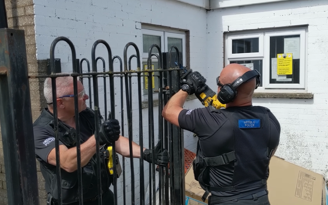Stolen Bomag 100 Roller Recovery in South Wales | MTrack Tracking Operation with Police Support