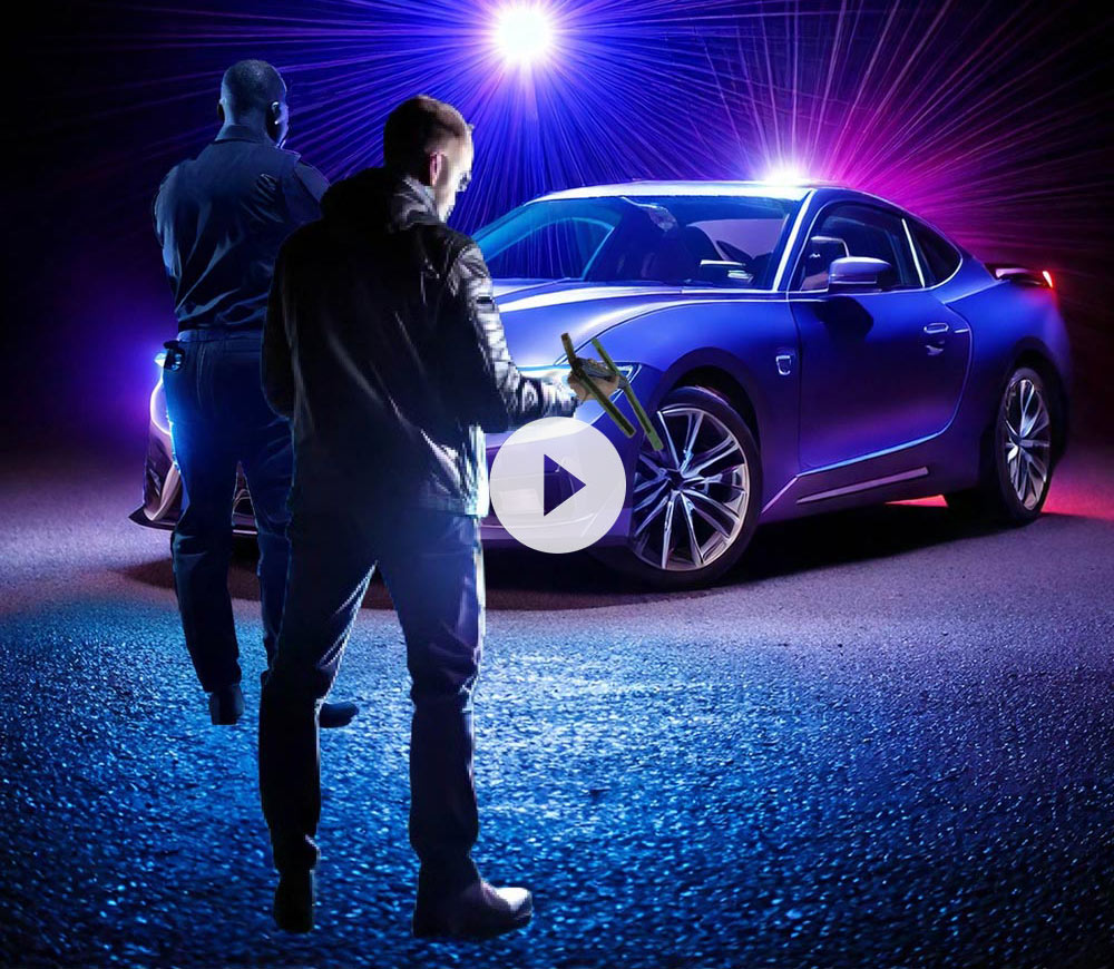 Automatrics-MTrack-Direction Finding Tracker Agent Locates Stolen Car in Street