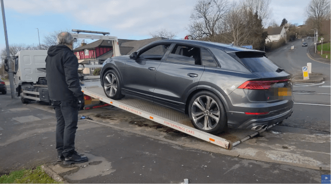 Stolen Audi SQ8 Recovery in South Wales